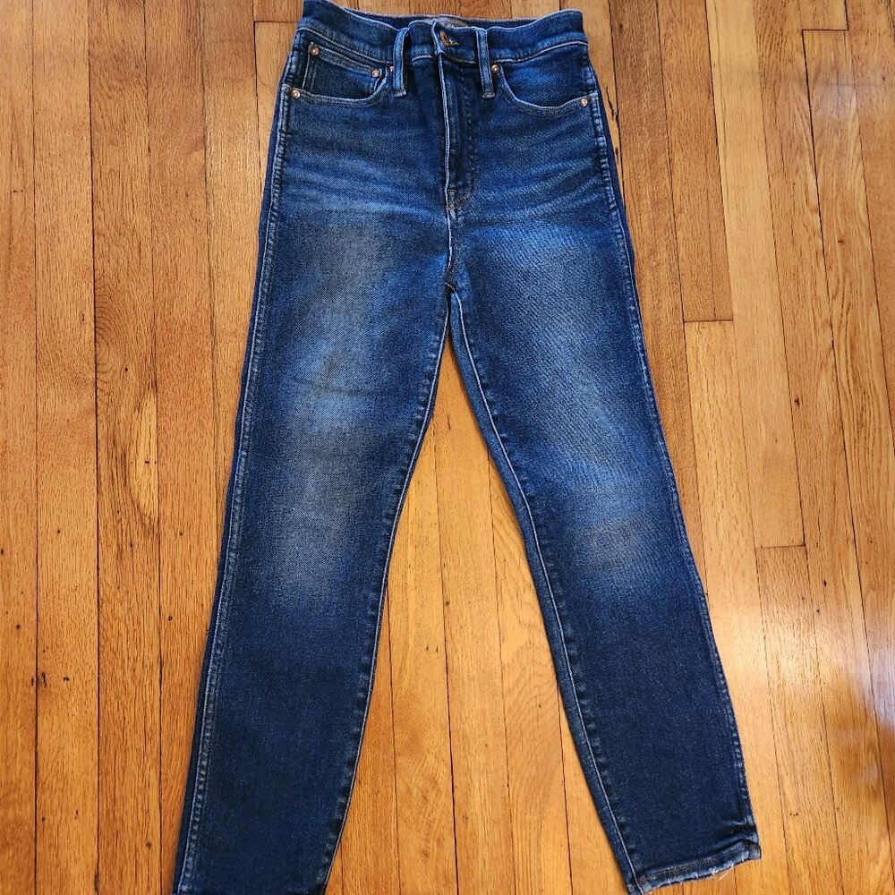 Point Sur Hightower Straight 10" Jeans Size 27 EUC Dark Blue